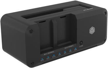 Icy box docking- & clonestation for ib-2924mscl-c31 2.5,3.5in sata & 2x m.2 nvme - Icy-box-ib-2924mscl-c31-4250078174349