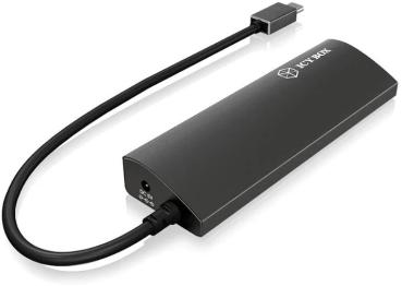 Icy box usb type-c hub ib-ac6405-c 4x usb 3.0 typ a anthrazite - Icy-box-ib-ac6405-c-4250078163169-03.jpg