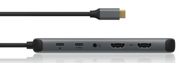 Icy box triple dockingstation 8k black ib-dk4060-cpd 2xhdmi,1xdp,usb-c&a,gigabit - Icy-box-ib-dk4060-cpd-4250078173519-04.jpg
