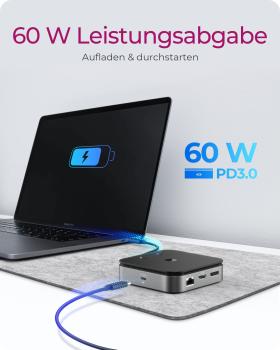 Icy box usb4 dockingstation dual ib-dk408-c41 1x hdmi+dp,3x usb 3.2, gigabit - Icy-box-ib-dk408-c41-4250078171263-04.jpg