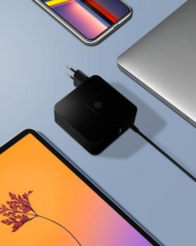 Icy box wall charger for usb pd 3.0 ib-ps101-pd usb-c, usb-a port, 90w - Icy-box-ib-ps101-pd-4250078171096-05.jpg