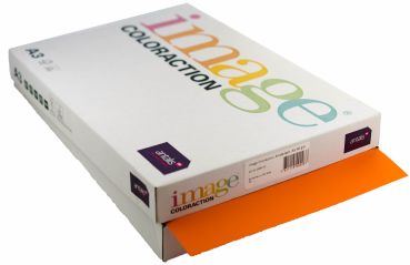 IMAGE COLORACTION Kopierpapier Amsterdam A3 266415 80g, orange 500 Blatt