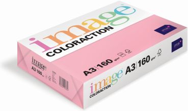 IMAGE COLORACTION Kopierpapier Coral A3 285139 160g, rosa 250 Blatt