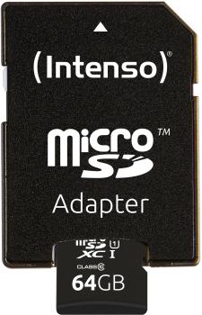 Intenso micro sdxc card premium 64gb 3423490 with adapter, uhs-i - Intenso-3423490-4034303019861-03.jpg