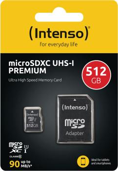 Intenso micro sd secure digital cards 3423493 sd adapter 512gb - Intenso-3423493-4034303028832-02.jpg