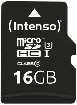 Intenso micro sdhc card pro 16gb 3433470 with adapter, uhs-i - Intenso-3433470-4034303022304-02.jpg