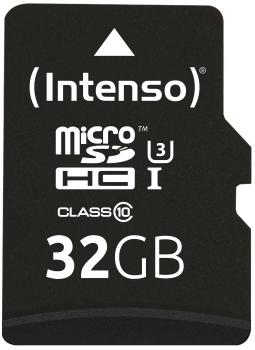 Intenso micro sdhc card pro 32gb 3433480 with adapter, uhs-i - Intenso-3433480-4034303022335-02.jpg