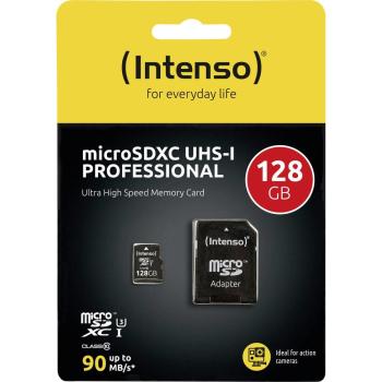 Intenso micro sdxc card pro 128gb 3433491 with adapter, uhs-i - Intenso-3433491-4034303030095-03.jpg