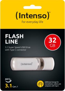Intenso usb-stick flash line 32gb 3538480 usb 3.1 type-c - Intenso-3538480-4034303029631-03.jpg