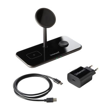 Intenso magnetic wl charg. stand mb13 7410810 magsafe comp., 3 in 1 black - Intenso-7410810-4034303032709-03.jpg