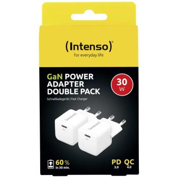 Intenso power charger 30w gan white 7803032 1 x usb-c each double pack - Intenso-7803032-4034303034055-04.jpg