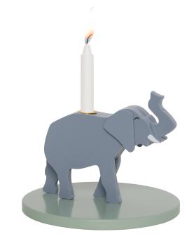 JABADABADO Geburtstagsdekoration 15x15cm T299 Elefant