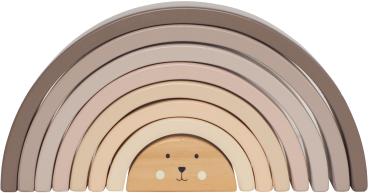 JABADABADO Stapelspiel Regenbogen W7223 Nature Line