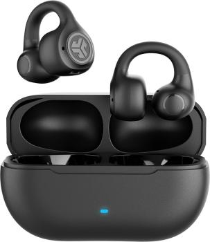 Jlab flex open air clip earbuds ieuebflexrblk124 true wireless, black - Jlab-ieuebflexrblk124-0810119071835-03.jpg