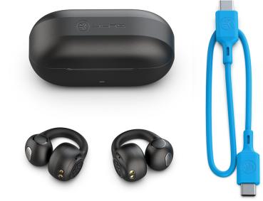 Jlab flex open air clip earbuds ieuebflexrblk124 true wireless, black - Jlab-ieuebflexrblk124-0810119071835-04.jpg