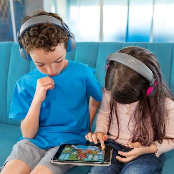 Jlab jbuddies studio2 kids headph. ieuhbkstu2rgryblu122 wireless, blue,gray - Jlab-ieuhbkstu2rgryblu122-0810119071217-09.jpg