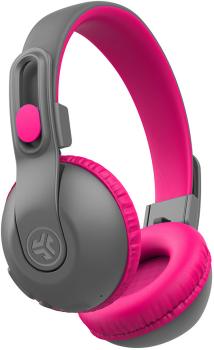 Jlab jbuddies studio2 kids headph. ieuhbkstu2rgrypnk122 wireless, gray,pink - Jlab-ieuhbkstu2rgrypnk122-0810119071200-03.jpg