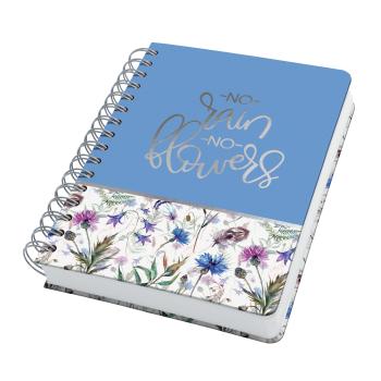 JOLIE Spiral-Notizbuch A5 JN619 Misty Meadows, dots 240 Seiten
