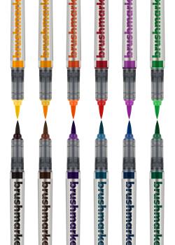 Karin brush marker pro 27c basic colours 12 stück - Karin-27c-5904446008574-03.jpg