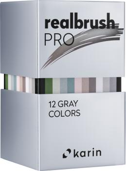 Karin real brush pen pro 0.4mm 31c6 gray colours 12 stück - Karin-31c6-5904446031350-04.jpg