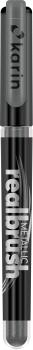 KARIN Real Brush 0.4mm 32Z8580 Metallic, silber