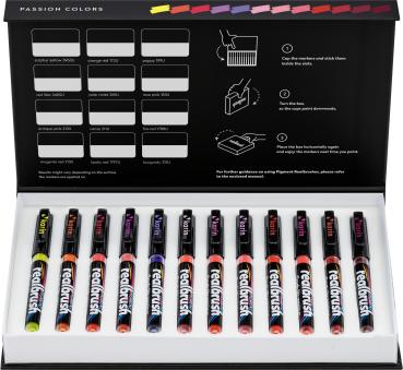 KARIN Real Brush Pen 0.4mm 33C6 Pigment, Passion Farben