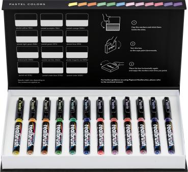KARIN Real Brush Pen 0.4mm 33C7 Pigment, Pastell Farben
