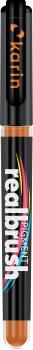 KARIN Real Brush Pen 0.4mm 33Z1575 Pigment, pfirsich