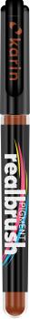 KARIN Real Brush Pen 0.4mm 33Z1675 Pigment, kupferbraun