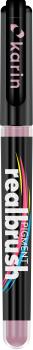 KARIN Real Brush Pen 0.4mm 33Z203 Pigment, pastell rosa
