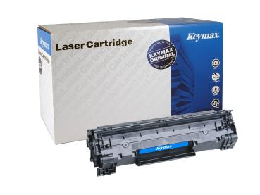 KEYMAX RMC-Toner-Modul schwarz CB436AKEY zu HP LJ P1505 2000 Seiten