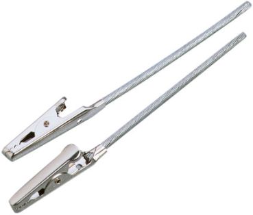KNORR PRANDELL Krokodilklammer 120mm 2674033 mit Stab 4 Stück