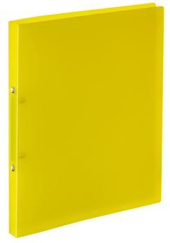 KOLMA Ringbuch Easy soft A4 02.804.11 gelb, 2-Ring, 2.1cm