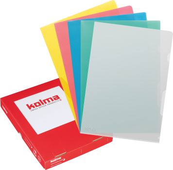KOLMA Sichtmappen Superstrong A4 59.434.19 assortiert 100 Stk.