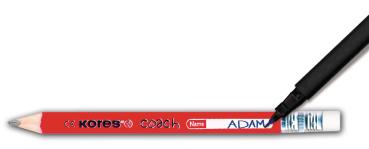 Kores coach bleistift hb spitzer bb92533 3 st./weisser radierer,3-eck. - Kores-bb92533-9023800925336-02.jpg