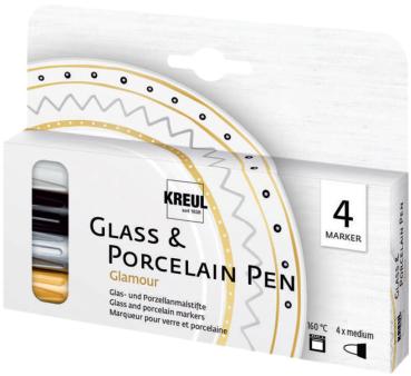 Kreul porzellanmarker 16431 glamour, 4 set - Kreul-16431-4000798121525