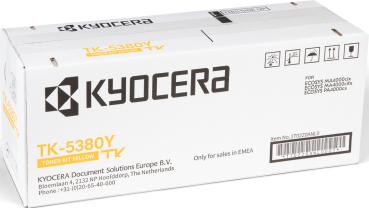 KYOCERA Toner-Modul yellow TK-5380Y Ecosys PA4000cx 10'000 Seiten