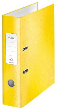 LEITZ Ordner WOW 180° 8cm 1005-00-16 gelb A4