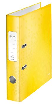 LEITZ Ordner WOW 180° 5.2cm 1006-00-16 gelb A4