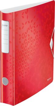 LEITZ Ordner WOW Active 180° 6.5cm 1107-00-26 rot A4