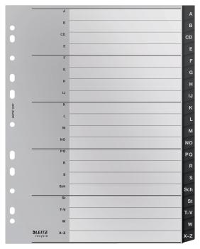 LEITZ Register PP Recycle A4+ 1207-00-00 schwarz A-Z
