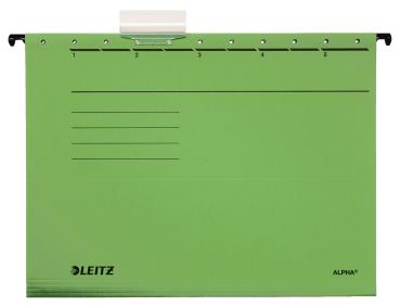 LEITZ Hängemappe Alpha A4 19853055 grün 5 Stück