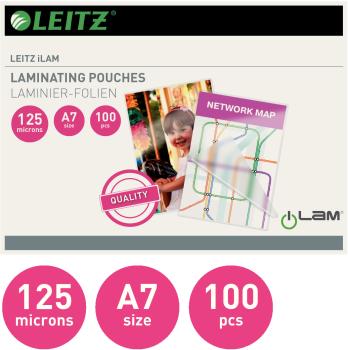 Leitz laminiertasche a7 33805 glanz, 125my 100 stk - Leitz-33805-5411313338059-02.jpg