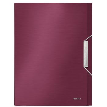 Leitz ablagebox style pp 39560028 granat rot 250x330x37mm - Leitz-39560028-4002432108053-03.jpg