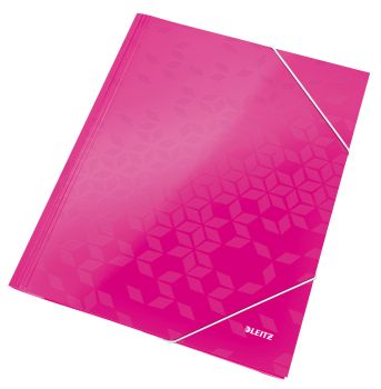 LEITZ Gummibandmappe WOW A4 39820023 pink