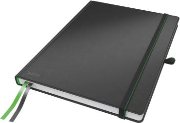 LEITZ Notizbuch Complete A4 44710095 kariert schwarz
