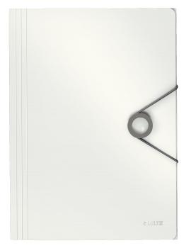 LEITZ Gummibandmappe Solid PP A4 45631001 weiss