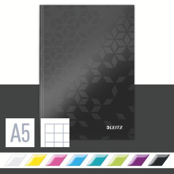 Leitz notizbuch wow a5 4628-10-95 kariert, 90g schwarz - Leitz-4628-10-95-4002432121120-03.jpg