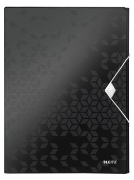 LEITZ Sammelbox WOW PP 4629-00-95 schwarz 250x330x37mm