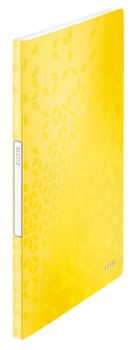 LEITZ Sichtbuch WOW PP A4 4631-00-16 gelb 20 Taschen